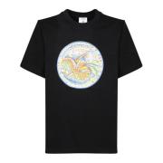 Fire Elementer Sort T-shirt