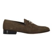 Suede Kalveskind Penny Loafers