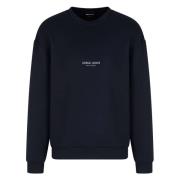 Mørkeblå Sweatshirt