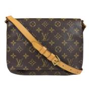 Pre-owned Canvas louis-vuitton-tasker