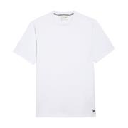 SS T-shirts Twill Texture Crewneck T-shirt