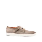 Taupe Suede Casual Sko