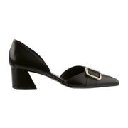 Sorte Adriana Pumps med Moderne Silhuet