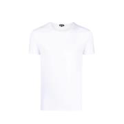 Slim Fit Stretch Bomuld T-Shirt