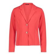 Elegant Knappet Blazer