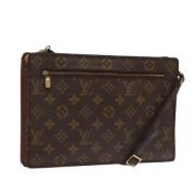 Pre-owned Canvas louis-vuitton-tasker