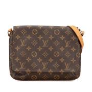 Pre-owned Canvas louis-vuitton-tasker