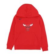 Chicago Bulls Logo Hættetrøje Sweatshirt