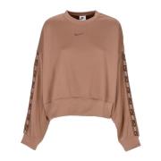 Oversize Crewneck Sweatshirt Archaeo Brown