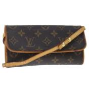 Pre-owned Canvas louis-vuitton-tasker