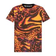 T-shirt med print