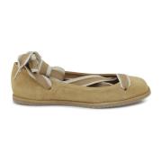 Brun Ballerina Sandaler