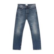 Indigo Blå Denim Jeans