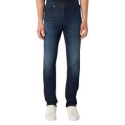 Slim-Fit Denim Blue Jeans