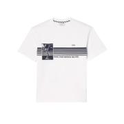 Fransk Tennis Print T-shirt