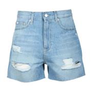 Bomuld Denim Shorts