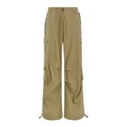 Cargo Bukser Beige Bomuld Blanding