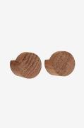 Knop/knage Wood Knot Small 2,8 cm 2-pak