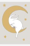 Pelcasa - Plakat The Rabbit - Beige - Plakater & billeder - - Homeroom