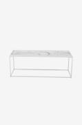 Nordic Furniture Group - Sofabord Grace, 42 x 122 cm - Hvid - Sofabord...