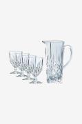 Nachtmann - Pitcher Set Noblesse i 5 dele - Transparent - Vinglas - - ...