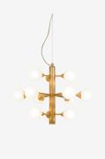 Aneta Lighting - Loftlampe COSMOS - Messing - Loftpendler - - Homeroom