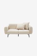 Hanah Home - Sofa 2-pers. - Side - Beige - 2-pers. sofaer - - Homeroom