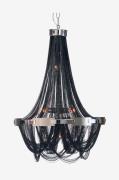 AG Home & Light - Loftlampe Lillkedjan Black. 6 lys - Sort - Loftpendl...