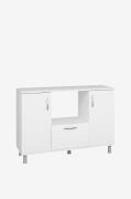 Hanah Home - Opbevaringsskab - Pietro - Hvid - Skænke & sideboards - -...