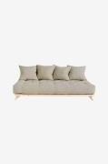 Karup Design - Sofa Senza Natur bund - Beige - Sovesofaer - - Homeroom