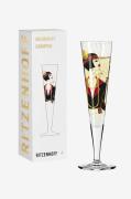 Ritzenhoff - Champagneglas Goldnacht NO:27 - Transparent - Vinglas - -...