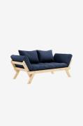 Karup Design - Lounge-sovesofa Bebop Natur bund - Blå - Sovesofaer - -...