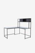 Hanah Home - Skrivebord L Design L207 - Sort - Skriveborde - - Homeroo...