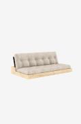 Karup Design - Base Sovesofa Tre-sæders - Beige - Sovesofaer - - Homer...