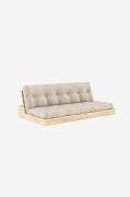 Karup Design - Base Sovesofa Tre-sæders - Beige - Sovesofaer - - Homer...