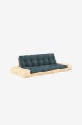 Karup Design - Base Sovesofa m. 2 sidebokse Tre-personers - Blå - Sove...