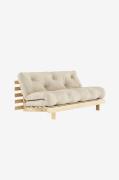 Karup Design - Sovesofa Roots 160 - Beige - Sovesofaer - - Homeroom