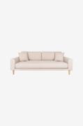 House Nordic - Sofa 3-pers. Lido - Beige - 3-pers. sofaer - - Homeroom