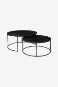 Nordic Furniture Group - Sofabord Natalie, sæt med 2 - Sort - Sofabord...