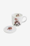 Royal Worcester - Set Wrendale Designs Piggy In The Middle - Flerfarve...