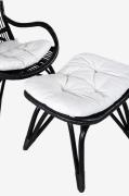 Venture Home - Ella Lounge Chair - Sort - Havelænestole - - Homeroom