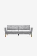 CosmoLiving by Cosmopolitan - Sofa 3-personers sofa Gloria - Grå - 3-p...