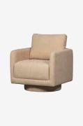 WOOOD - Drej lænestol Oscar - Beige - Lænestole - - Homeroom