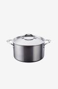Hestan - Gryde med låg NanoBond Diameter 26 cm, 7,6 liter - Krom - Gry...