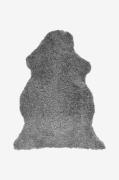 Skinnwille - Fåreskind Curly - Grå - Skind & skindtæpper - - Homeroom