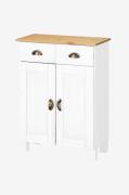 Loft24 - Opbevaringsskab Toscana 2 Door - Hvid - Skabe - - Homeroom