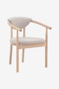 Nordic Furniture Group - Spisebordsstol Ryan - Beige - Stole med armlæ...
