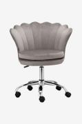 Loft24 - Kontorstol Wendy - Grå - Skrivebordsstole - - Homeroom