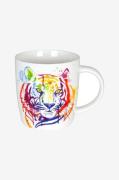 Könitz - Krus Akvarelleret tiger - Flerfarvet - Kopper & krus - - Home...