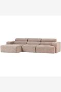 WOOOD - Novi Chaiselong Sofa Venstre - Natur - Sofaer - - Homeroom